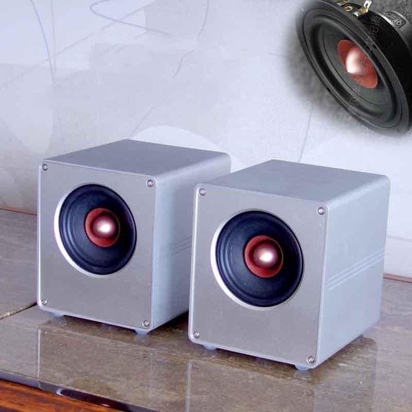 

A300 4 Inch All-aluminum Full-range Speaker Home Audio Aluminum Iron Boron Strong Magnetic Speaker A Pair1