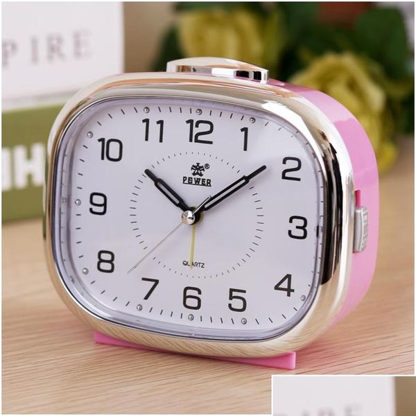 

modern square table bedside alarm clock music creative personality of students are lazy children bedr bbynlf packing2010