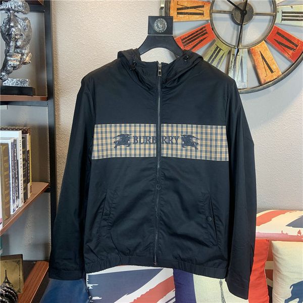 

2020 mens designer jackets luxury letter material print clothes hooded long sleeve women autumn mens stylist jacket outdoorwear coats, Black;brown