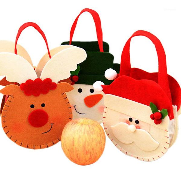 

christmas decorations three - dimensional gift candy bags christmas decorations for home party decoration gift1