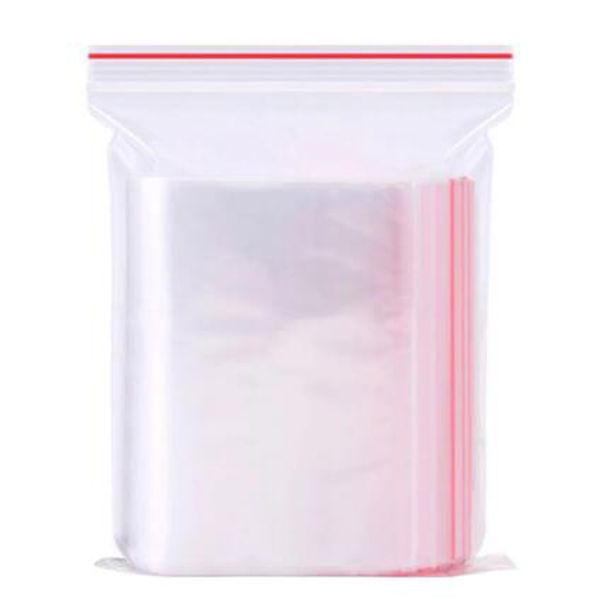 

13*19cm transparent self sealing plastic bags food storage bags gifts candy bag pouch jewelry reclosable plastic self sealed bag