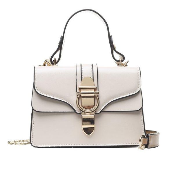 

brand design chain trapezoid crossbody bags for women 2020 soft leather shoulder messenger bag female handbags girls hand bag