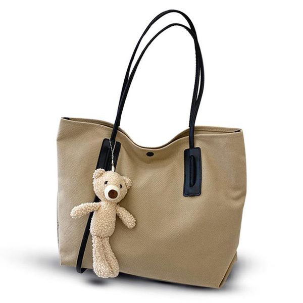 

большой мешок способности женщины новый класс случайного прочные брезентовый мешок студент все соответствует случайному плечу корейского пор