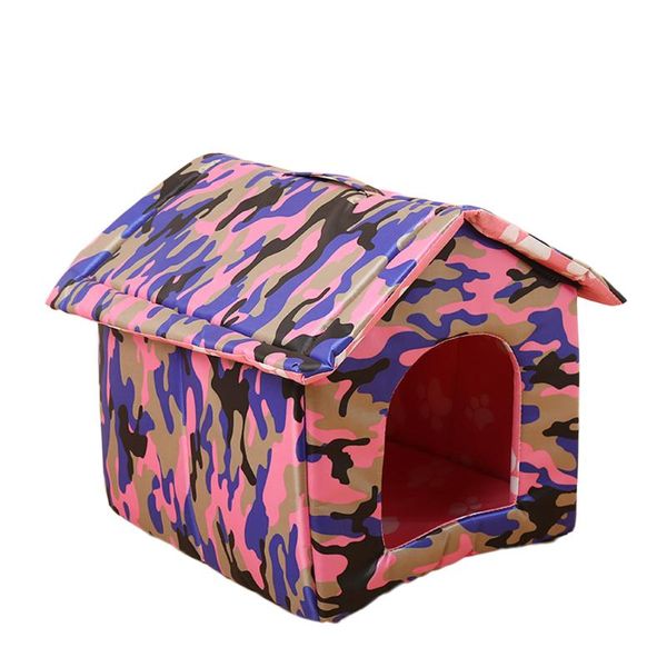 

cat beds & furniture pet house fashion foldable detachable washable nest cave for dogs puppy cats kittens