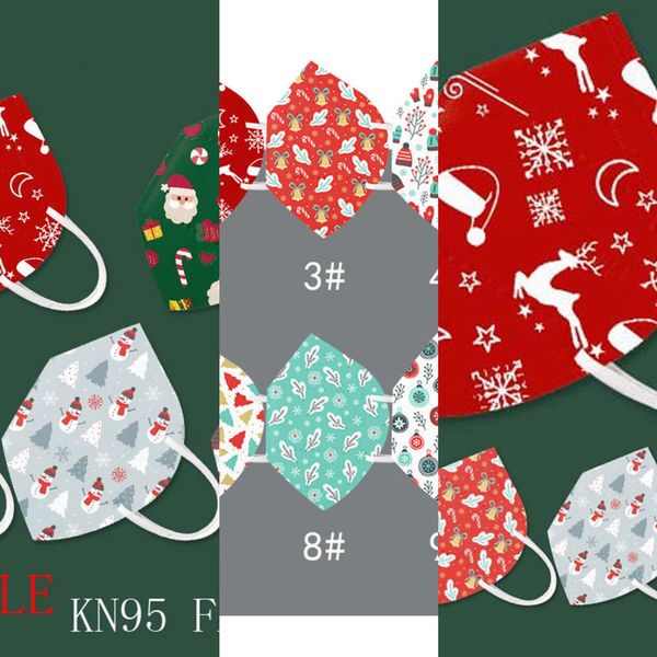 

factorydg6rgift claus k95 santa face snowman mask christmas designer face mask k95 anti-dust haze fog protection b