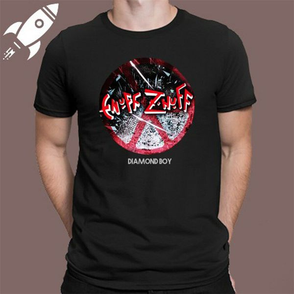 

enuff z'nuff diamond boy album cover men's black t-shirt size s m l xl 2xl 3xl brand clothing tee shirt sport hooded sweatshirt ho