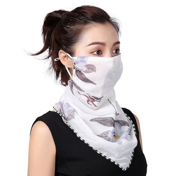 

женщины хлопок маска шарф лицо mascarillas обертывание цветочных печати lady теплых шарфы foulard бандан многоразовых открытый верхом шарф s, Black