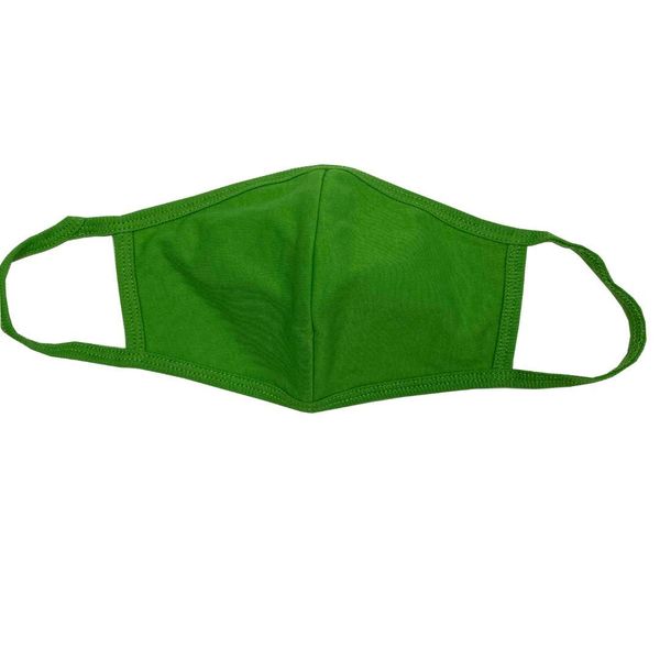 

2021 latest cotton cloth custom double pure side color accepted skin care flat face mask new