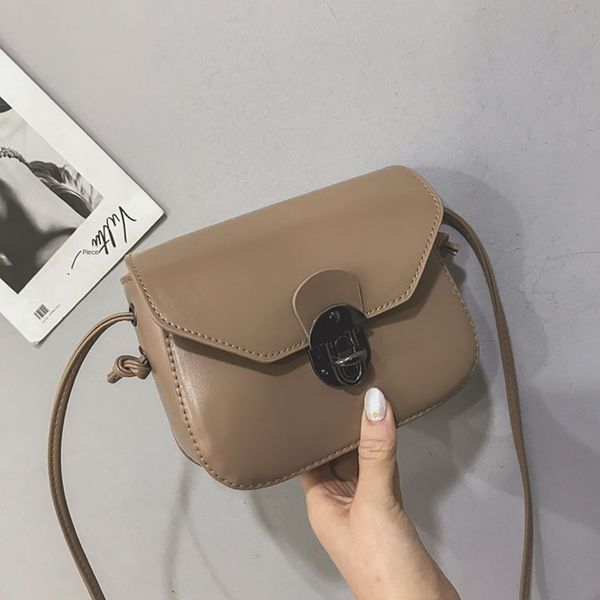 

малые женщины 2019 новая корейская одна девушки универсально pu плеча плеча сумка из кожи сумки ckflw