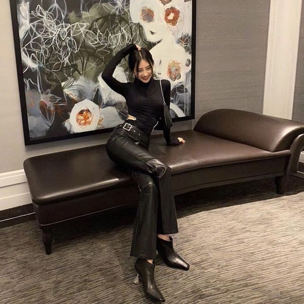 

внешний износ супер полый s t- алмазный shirtwaist ручной алмазный комбинезон с длинным рукавом футболки плотно водолазка базы рубашки черно, White