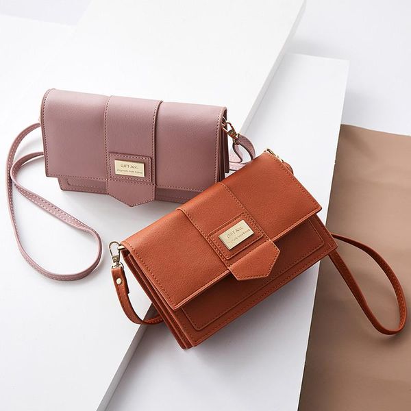 

new small women bag pu leather crossbody bags for women messenger bag vintage female shoulder handbag clutch phone purse pouch