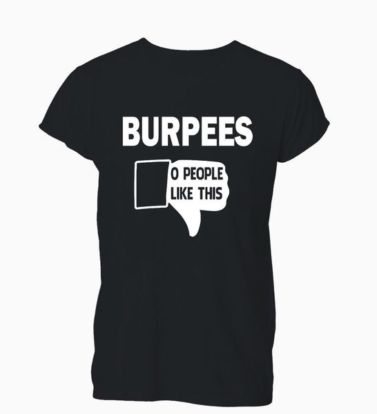 

новая мода марка с коротким рукавом летняя футболка i love burpees упражнение gymer funnyworkout men t рубашки спорта толстовка с капюшоном