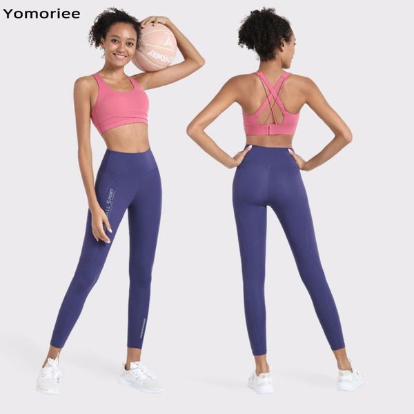 

yoga outfits suit tight gym women's sports underwear 2 piece sets tracksuit workout running push-up crop leggings set, White;red