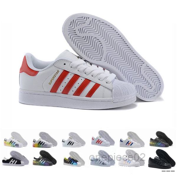 

2017 superstar original white hologram iridescent junior gold superstars sneakers originals super star women men sports casual shoes tr6y