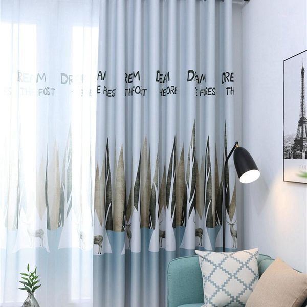 

bedroom kitchen panel door sheer room printing panel divider sheer curtain1