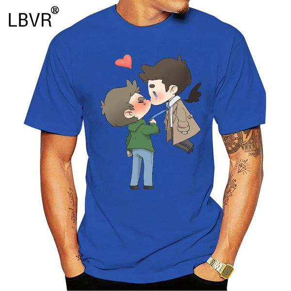 

men tshirt destiel kiss t shirt printed t-shirt tees sport hooded sweatshirt hoodie