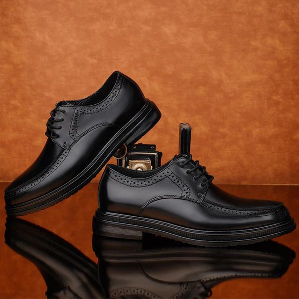 

para sapatos for mens shose man informales shoes leather flat casual spring sapato casuales 2020 de shoe cuero sale masculino, Black