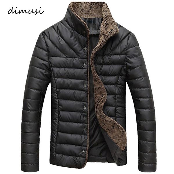 

winter jacket men's fleece thick warm jacket parkas men padded winter coats fashion mens brand clothing 4xl,ta108, Black