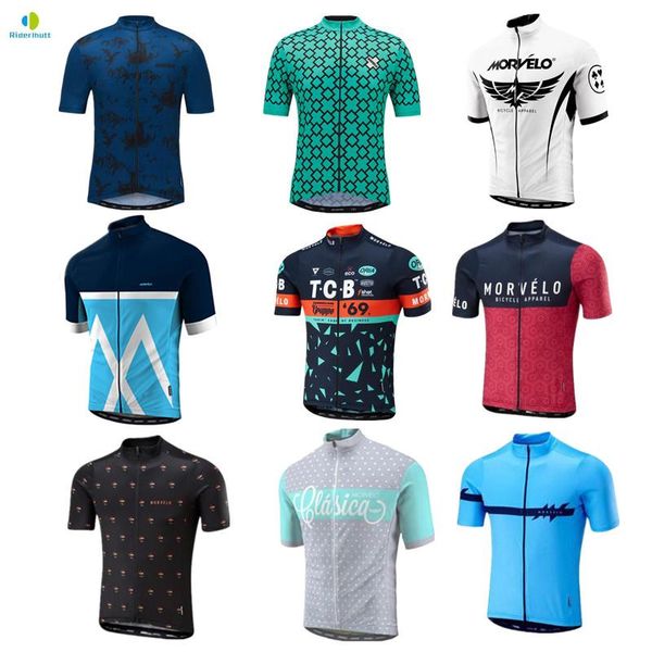 

racing jackets 2021 morvelo cycling jersey pro bike wear ropa ciclismo bicycle clothes summer mtb clothing uniforms, Black;red