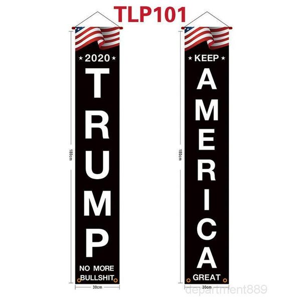 

a-us stock, 180*30cm decor america again for president usa trump election banner flag donald flags dhd283