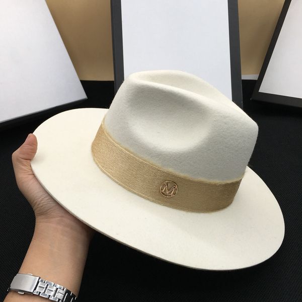 

autumn wool white male temperament dame cap hat felt hat joker panama restoring ancient ways t200104, Blue;gray