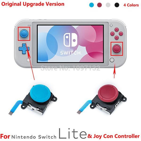 

3d analog joystick thumb sticks sensor replacements for switch joy con controller for nintendoswitch lite console1