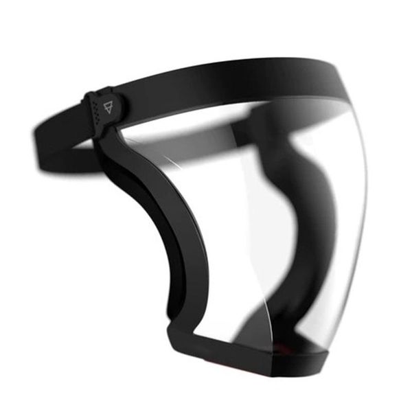 

comfortable breathable dust-proof and saliva-proof transparent ergonomic design casual head-mounted transparent baffle