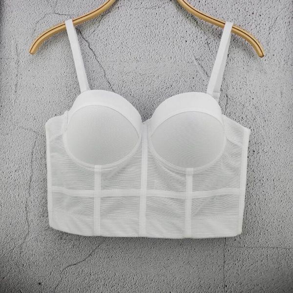 

2021 fashion push up bra bralet bustier from the women's party night club long cropped collectie plus sip1630 9vj0, Black;white