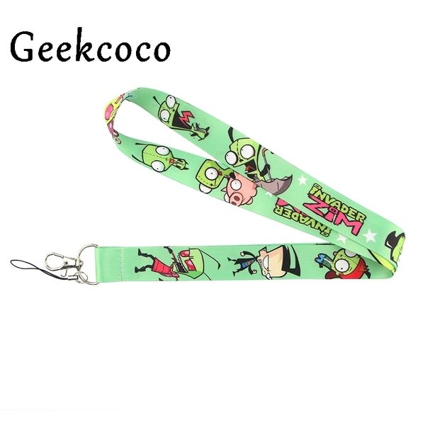 

10pcs / lot для alien мультфильма keychains аксессуар для мобильного телефона usb id знак держатель ключей ремешок тэг шеи талрепа j0768