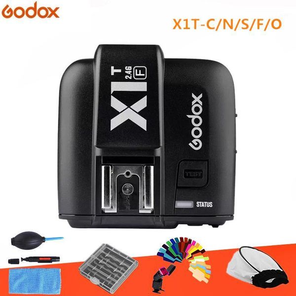 

godox x1t-f/x1t-c/x1t-s/x1t-o x1t-n 2.4g wirelessl hss flash trigger transmitter for camera1