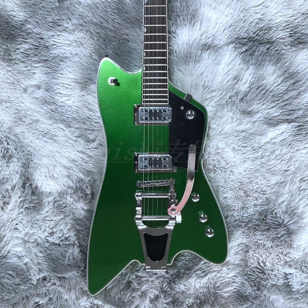 

green color electric guitar,rosewood fingerboard,chrome hardware 22 fret