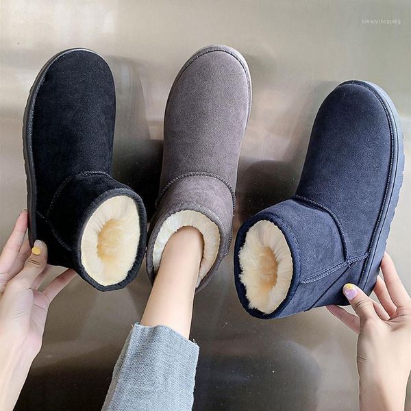 

shoes padded boots round toe booties ladies flat heel low heels booties boots-women winter footwear luxury designer1, Black