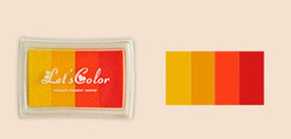 

6 gradient colors inkpads scrapbooking ink pad stamp inkpad crafts color ink pad stamps for children stamp diy art bbyfmd lipper