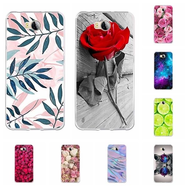 

honor 5a lyo-l21 tpu soft silicone back shell cover 2 y5 ii case for huawei y5ii coque capa