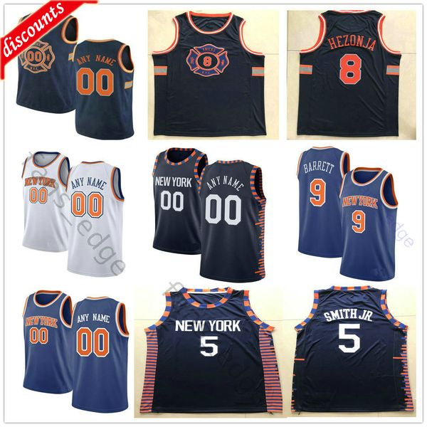 

printed custom basketball 4 elfrid payton larry 2 johnson 20 allan walt 10 frazier 13 mark jackson bernard reggie bullock jerseys, Black;red