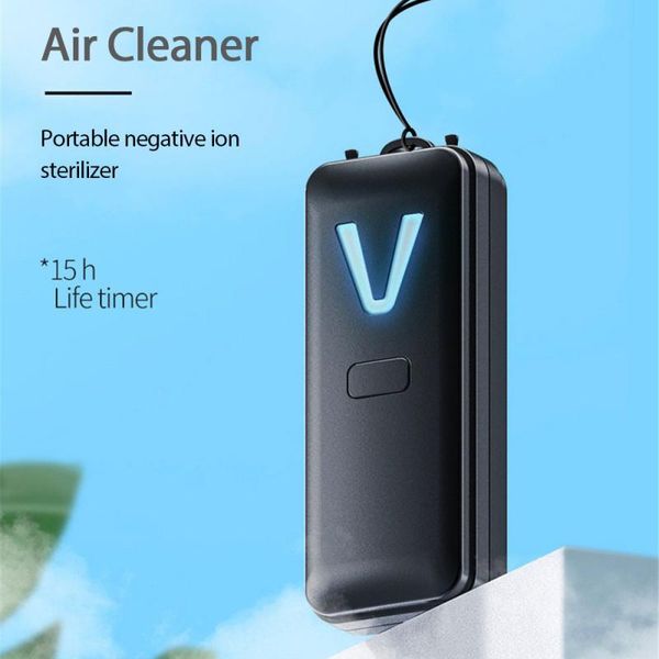 

portable household car air freshener purifier oxygen bar ionizer for cars cleaner car air ionizer purifier auto accessories