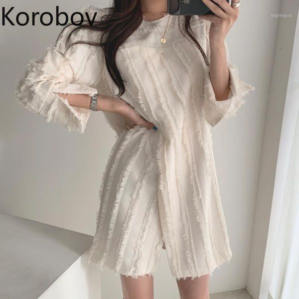 

2021 summer new arrival long sleeve tassel women dress vintage elegant solid female dresses fashion vestidos1, Black;gray