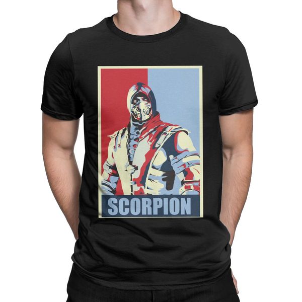 

mortal kombat scorpion mkx надежда чистая смешные шеи экипажа с коротким рукавом одежда printed спорта толстовка с капюшоном hoodie мужчин ф