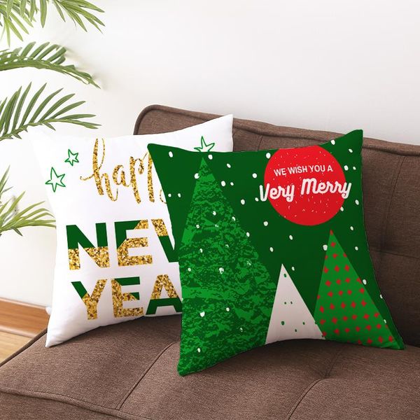 

luanqi 17 pillowcase merry christmas 2020 noel cushion cover santa claus christmas decorations for home xmas gift natal 2021 yxligl xhhair