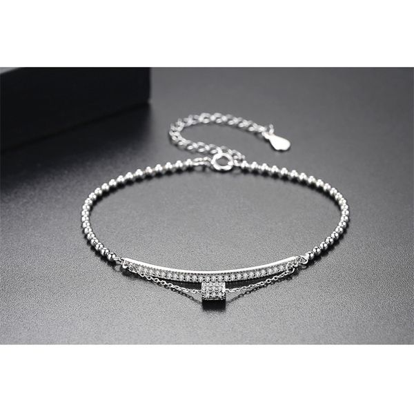 

bracelet zircon beaded lady bracelet y200730, Black