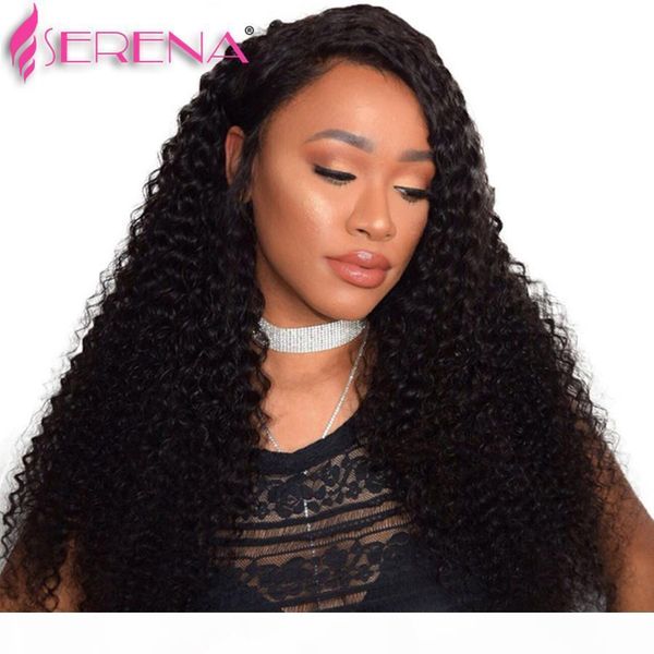 

360 lace frontal brazilian virgin hair 22*4*2 lace 360 lace band frontal closure autie funnie curls wet and wavy human hair with closure, Black;brown