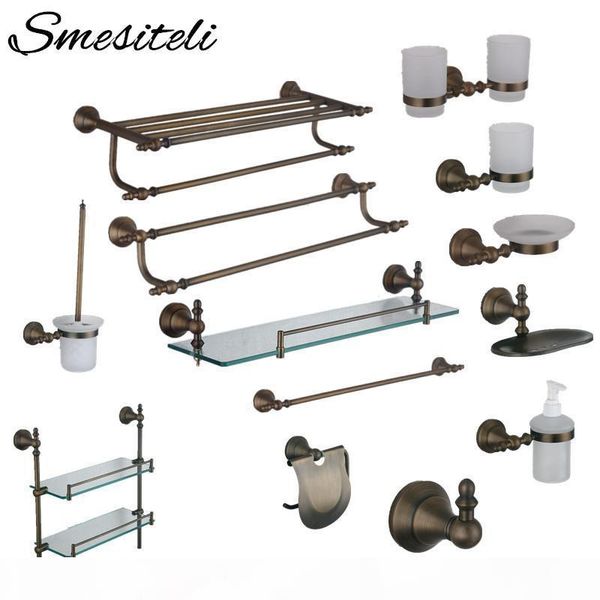 

wall mount bathroom accessories brass collection towel bar ring paper holder toilet brush coat hook bath rack soap dish bbyfrx wrhome