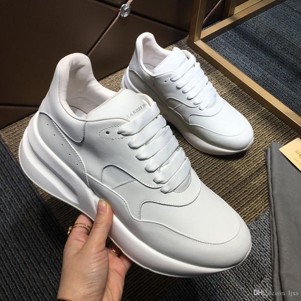 

2020 mens trainers og classic platform sneakers suede gazelle with white tail trim mq luxury brands casual shoes#1f, Black