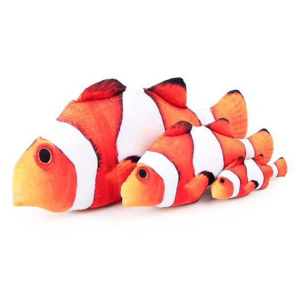 

cat toys 1pc pet soft plush creative 3d carp fish shape toy gifts catnip stuffed pillow doll simulation playing for