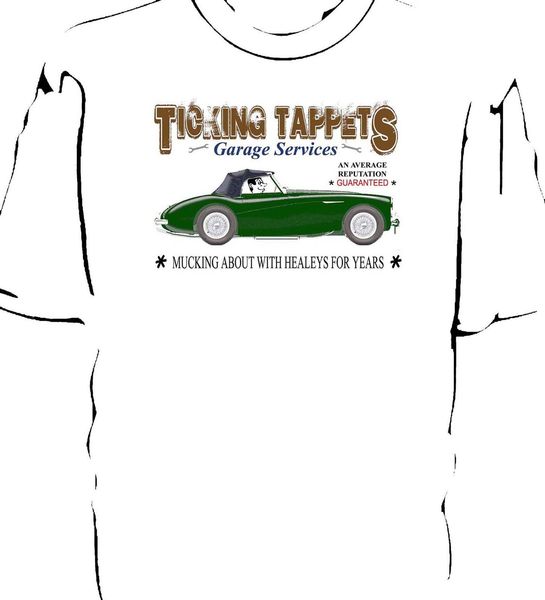 

новое прибытие летней моды тикают толкатели гаражное обслуживание t shirt. классический британский автомобиль поклонники 100/4 t shirt спорт