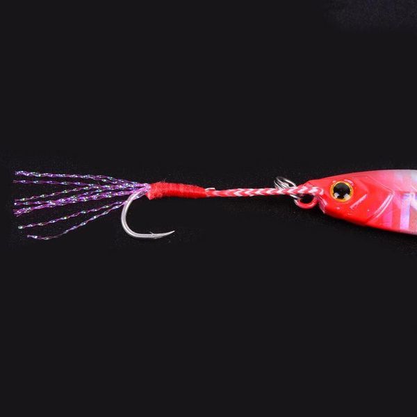 

7g 4cm fishing spoon spinnerbait metal lure tuna lures glow in the dark fishing tackle lead minnow jiggi qylson