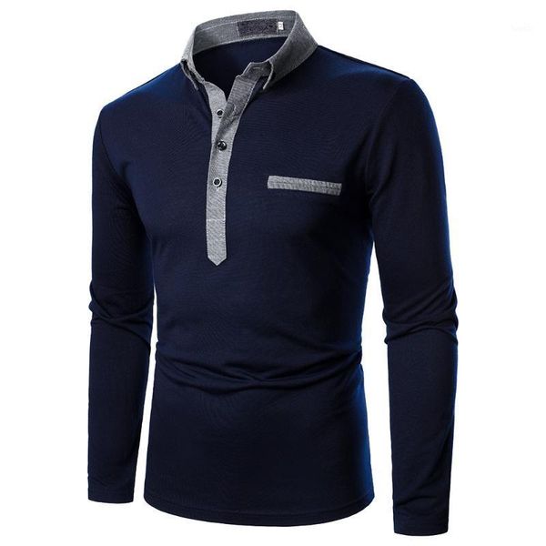 

men men long short sleeve shirt pure color new clothing autumn streetwear casual fashion1, White;black