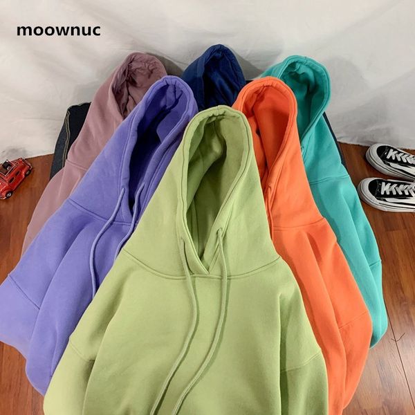 

2020 autumn new arrival hoodies men men's hoodies student youth hoodie men clothes sweatshirts 16 colors y0111, Black