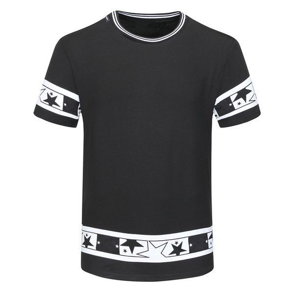 

new mens конструктора майка роскошные моды короткие рукава tshirts летняя футболка мужской top quality 100% хлопок tee, 29146, White;black