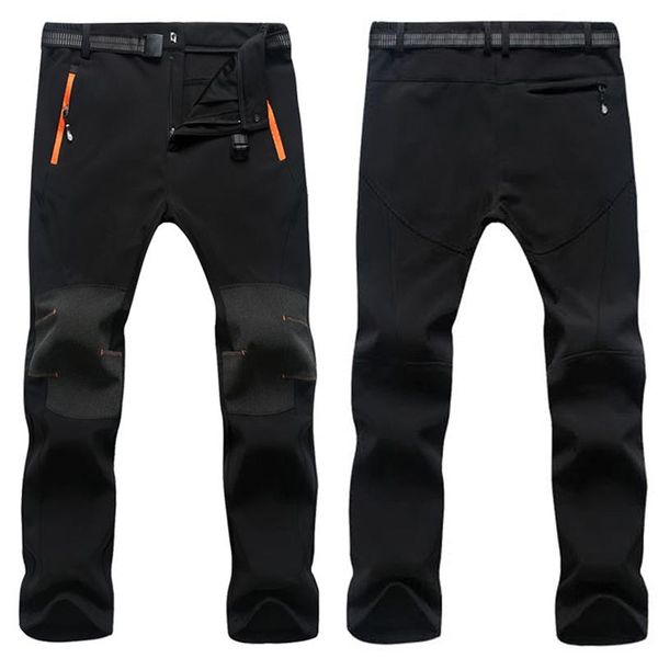 

s-4xl mens pants casual autumn ropa para hombre patchwork trousers zipper sports male outdoor pants cargo men, Black